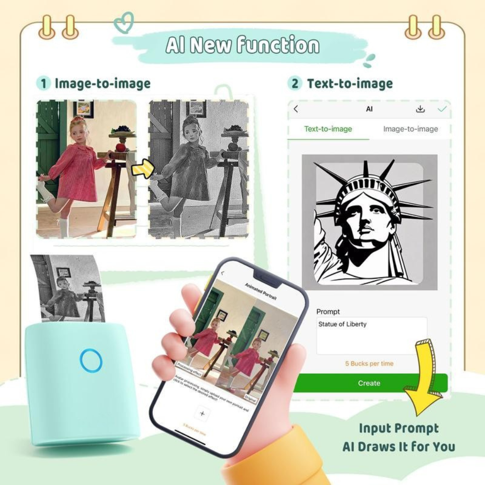 Mini Bluetooth Thermal Printer